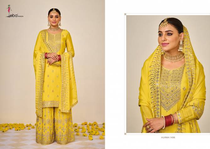 Eba Hurma 38 Karwa Chauth Special Festive Wear Heavy Designer Latest Salwar Kameez Collection